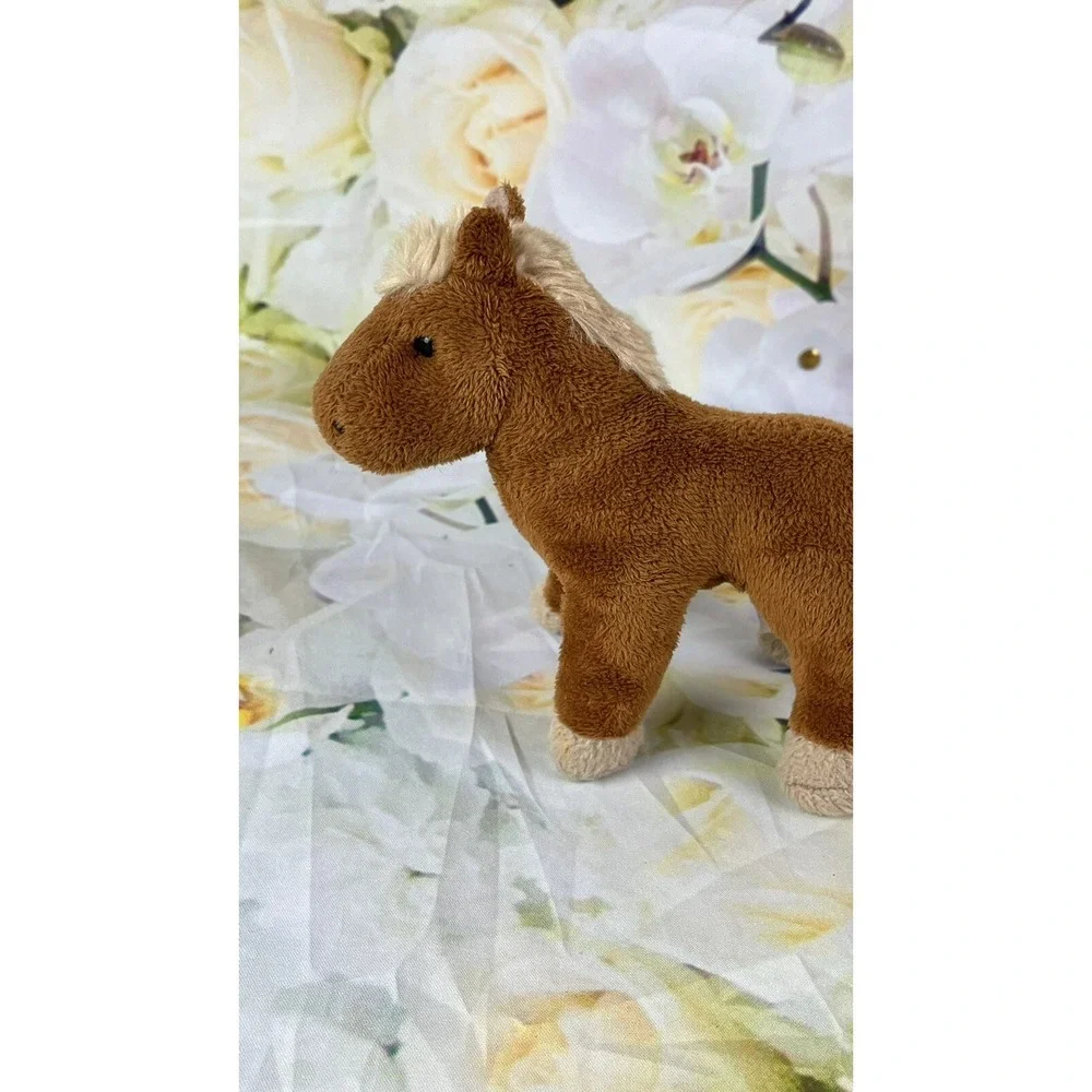 Douglas Pony Horse Cuddle Toys Plush #9985H Standing Stuffed Animal Brown 2017